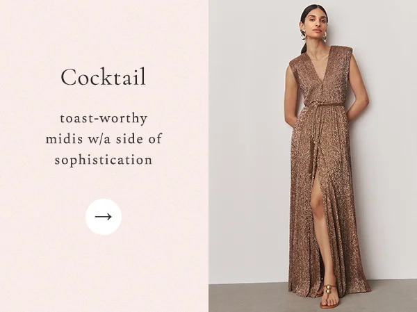 COCKTAIL toast-worthy midis with a side of sophistication