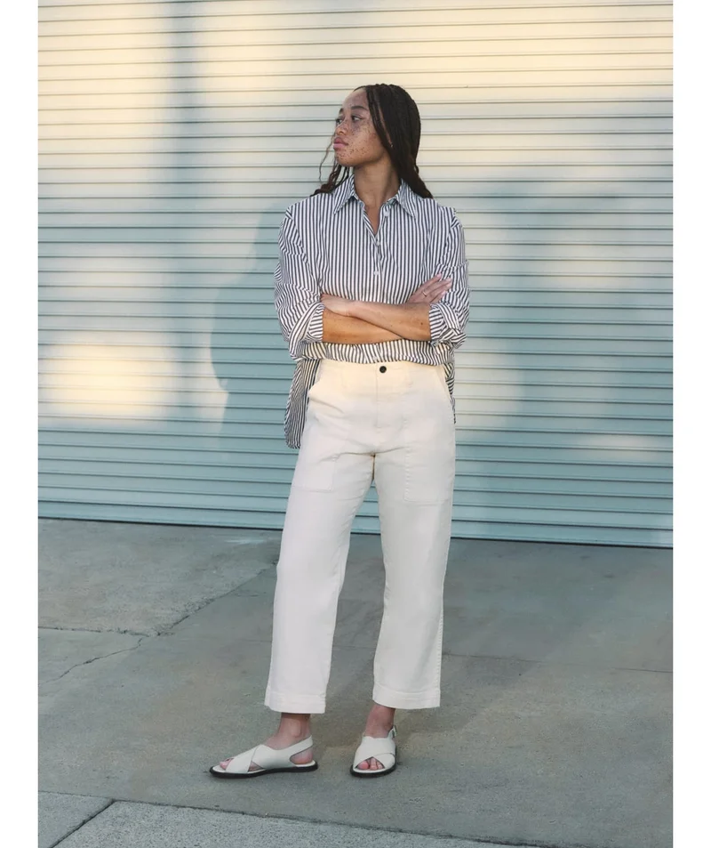 [image]The Supima® Cotton Boyfriend Shirt