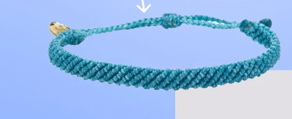 Half Flat Woven Bracelet