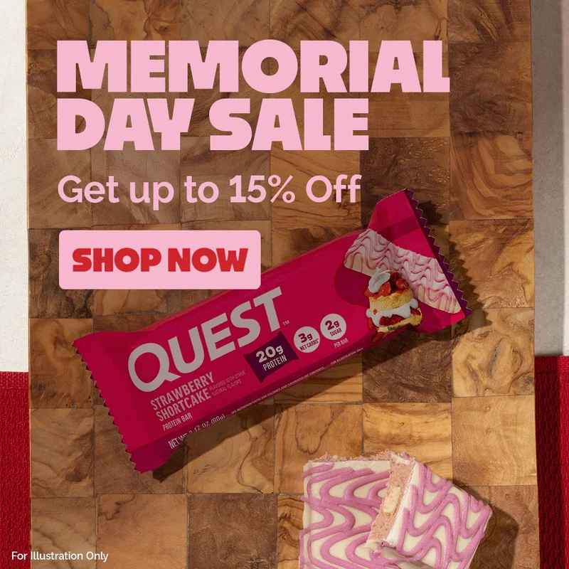 Quest Nutrition Memorial Day Sale