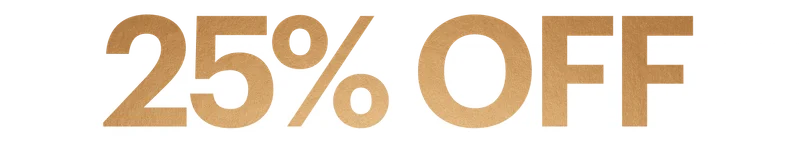 25% OFF