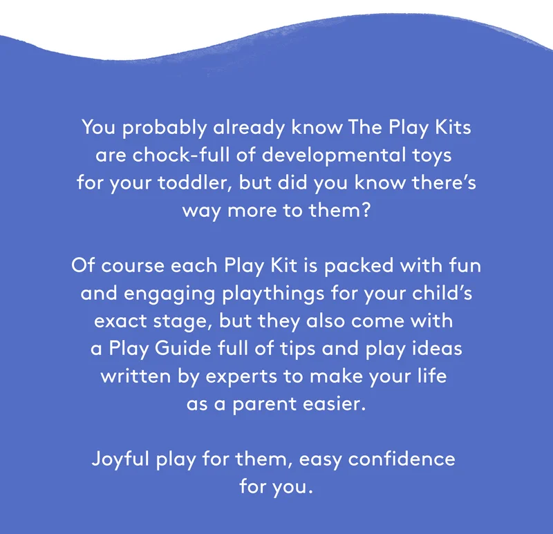 You probably already know The Play Kits are chock-full of developmental toys for your toddler, but did you know there's way more to them?
