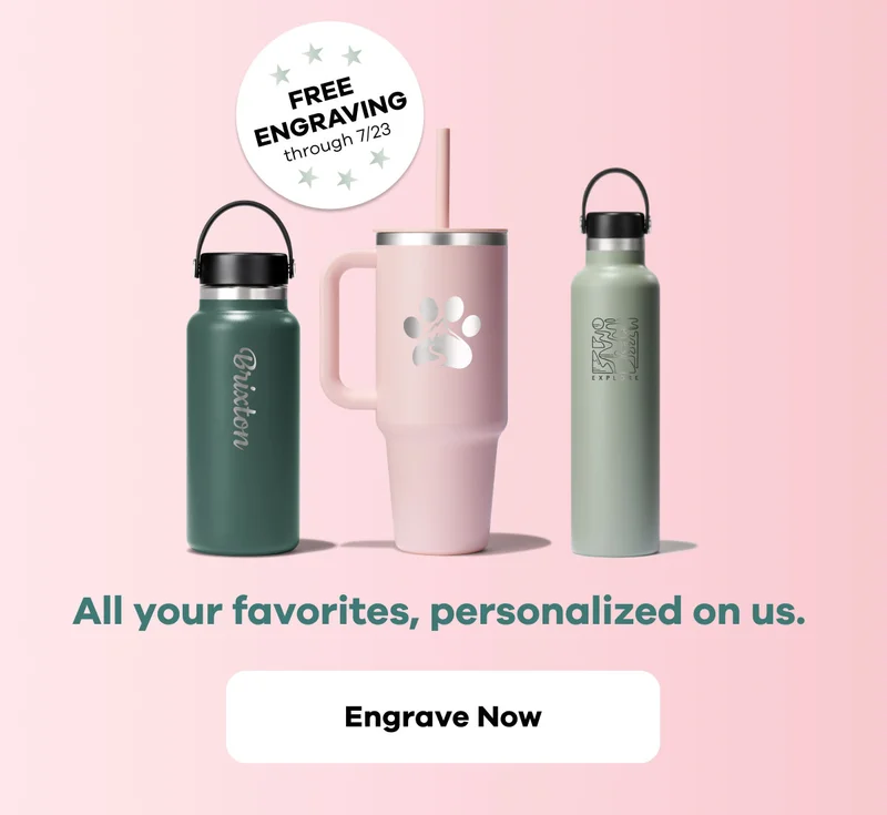 No more mix-ups. Lost & found, no more. | Engrave Free Now