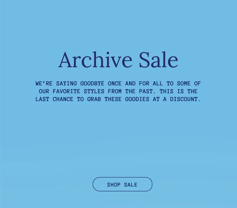 Archive Sale