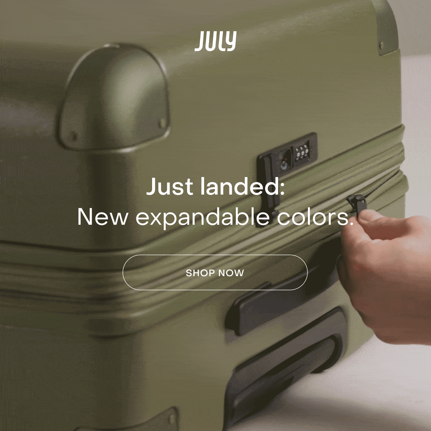 Just landed: New expandable colours. Shop now.