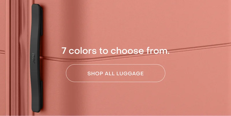 7 colours to choose from. Shop all luggage.