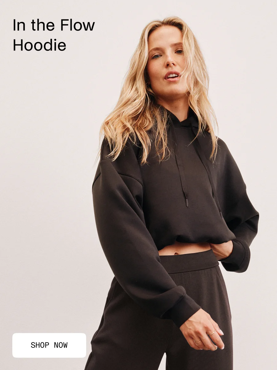 In The Flow Hoodie in Dark Chocolate
