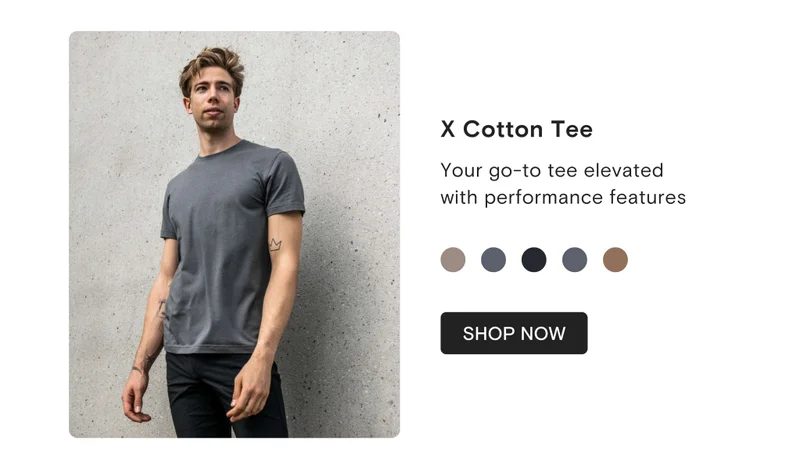 X Cotton Tee
