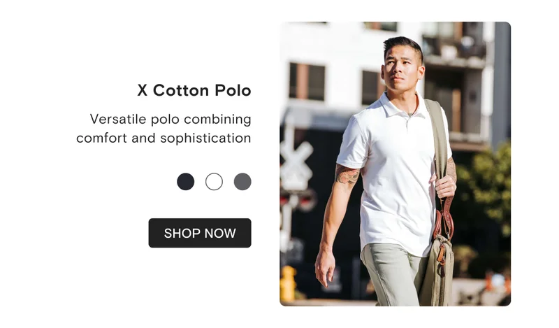 X Cotton Polo