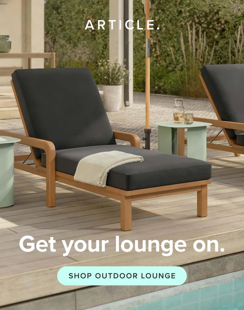 Get your lounge on: shop now.