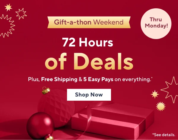 gift-a-thon 72 hours of deals