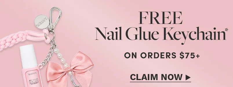 Free Nail Glue Keychain on Order $75+