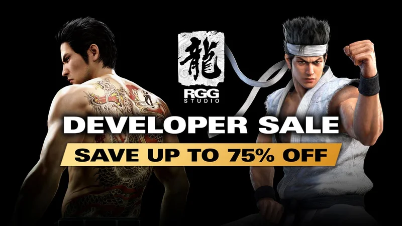 RGG STUDIO DEVELOPER SALE | SAVE UP TO 75% OFF