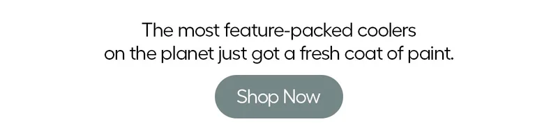The most feature-packed coolers on the planet just got a fresh coat of paint. - Shop Now