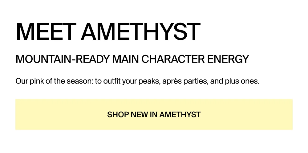 Shop new in Amethyst