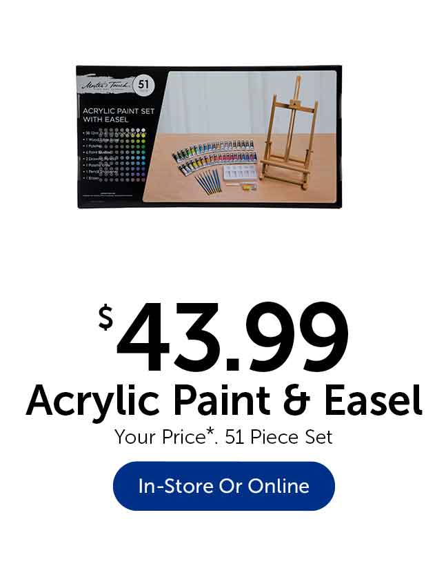 Acrylic Paint Easel