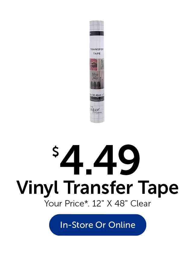 Vinyl Transfer Tape