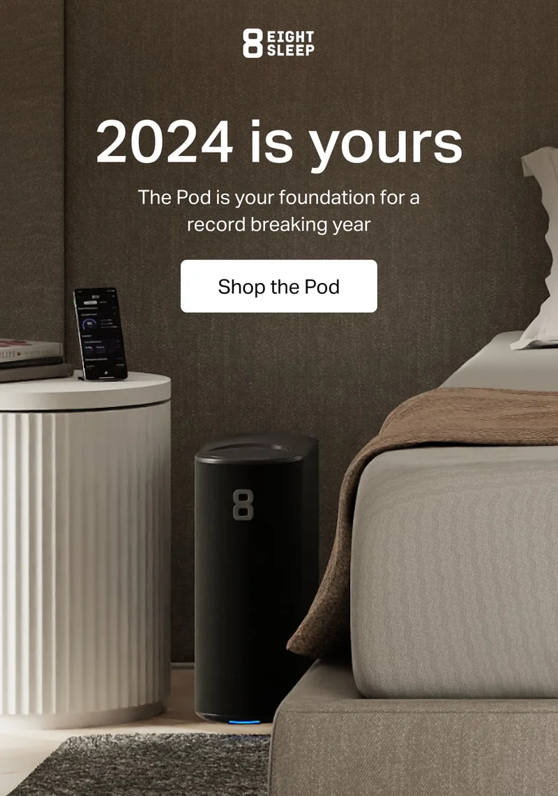 2024 is yours - the pod is your foundation for a record breaking year