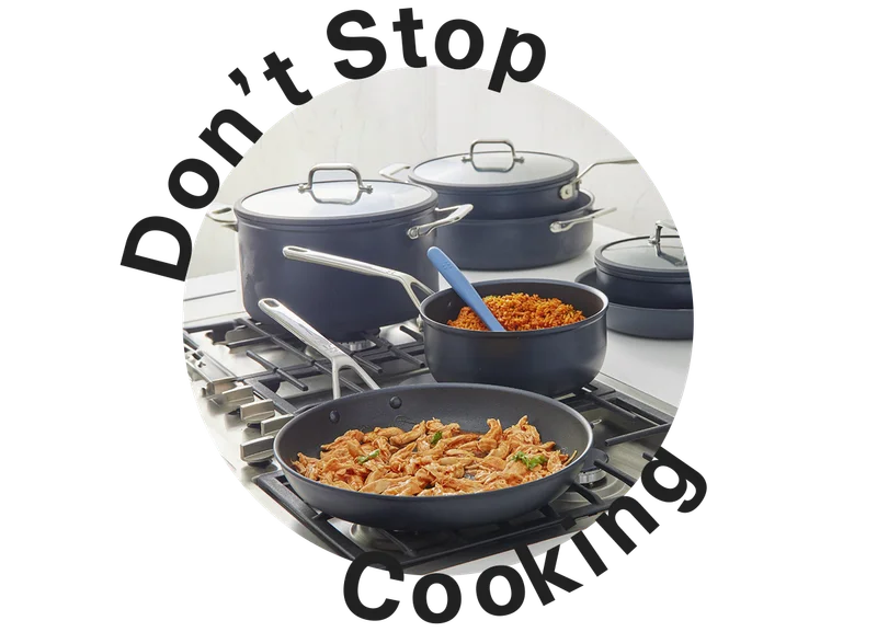 Don't Stop Cooking. Misen pots and pans