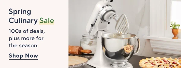 Spring Culinary Sale