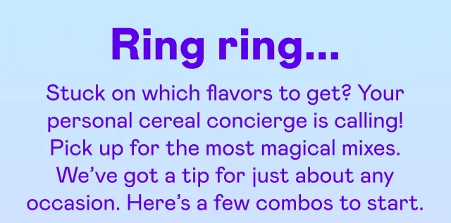 Ring ring...
