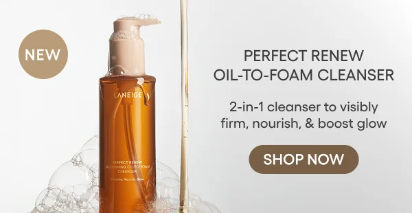 perfect renew oil to foam cleanser