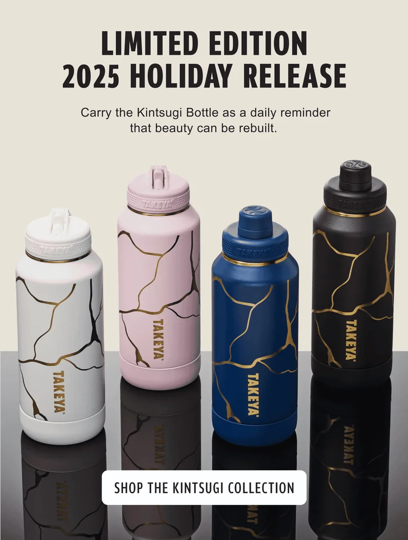 Limited edition 2025 holiday release | Carry the Kintsugi Bottle as a daily reminder that beauty can be rebuilt. | Shop the Kintsugi collection
