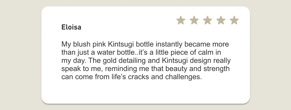 Kintsugi Reviews