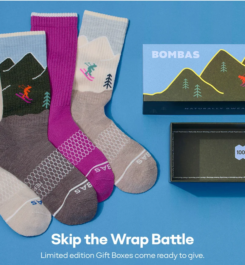 Skip the Wrap Battle. Limited edition Gift Boxes come ready to give.