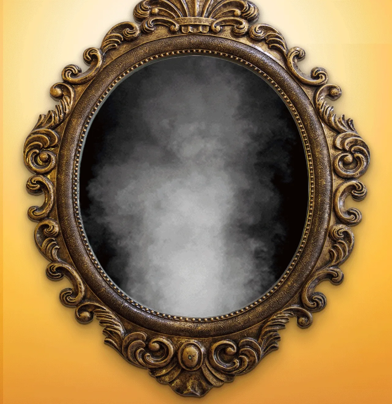 Animation of mirror with products