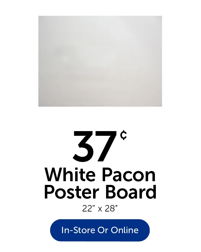 White Poster Board