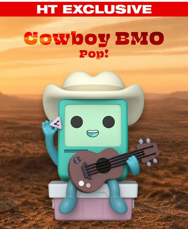 HT Exclusive Cowboy BMO Pop! Shop Now