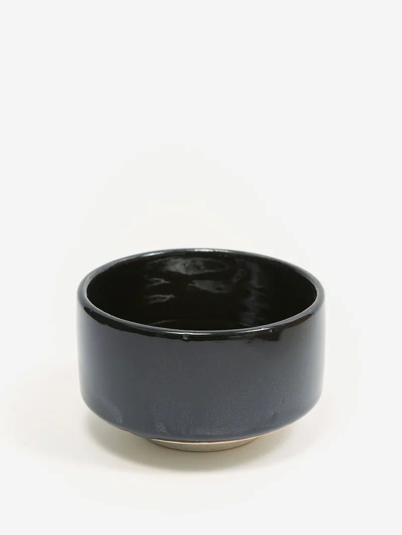 Image of HEÜGE Mino-ware Matcha Bowl Setoguro - Black