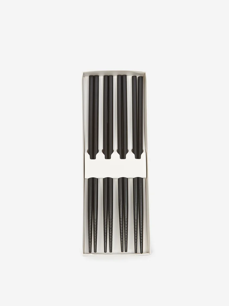 Image of Sagaform Byon Design Chopstick Set Yaki - Black