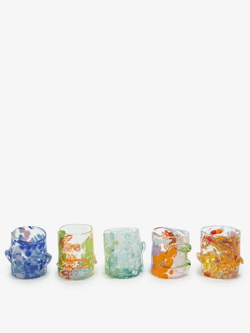 Image of Studio Arhoj Handblown Misfit Glasses - Multi/Assorted