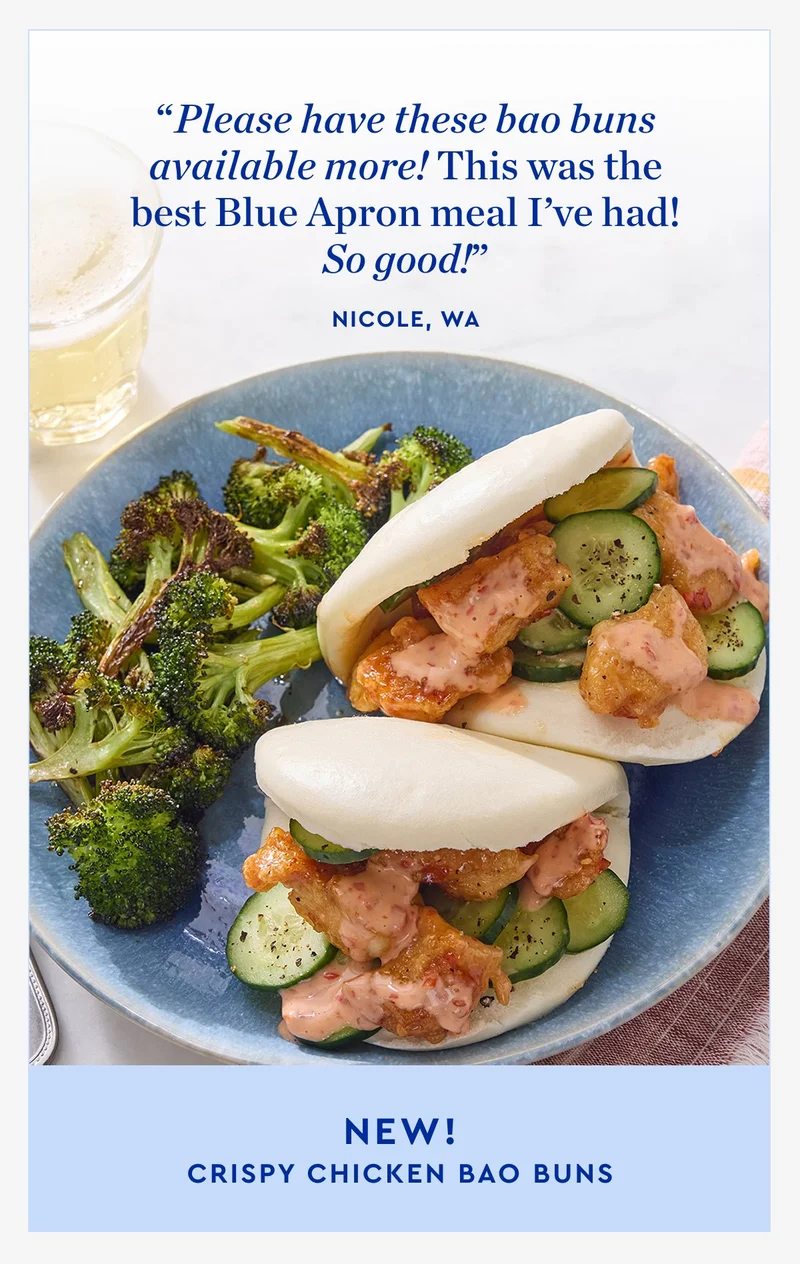 NEW! Crispy Chicken Bao Buns | ORDER NOW