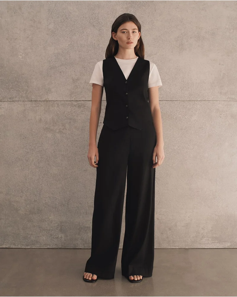 [Image]The Wide-Leg Pant | Black