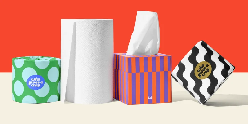 Who Gives A Crap TP, paper towels, and tissues, oh my!