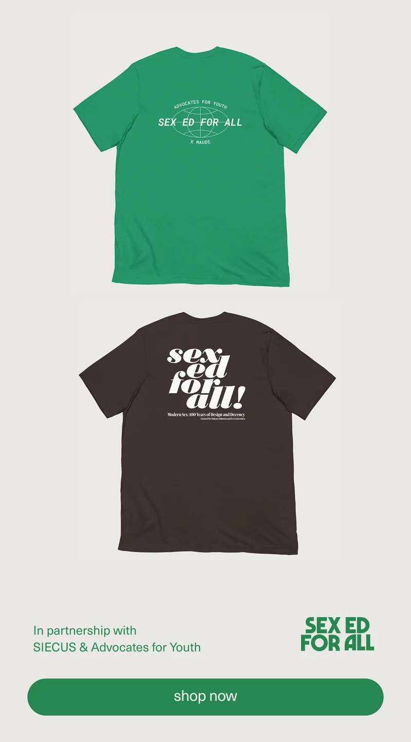 In partnership with SIECUS & Advocates for Youth | Sex Ed For All | [ shop now ]