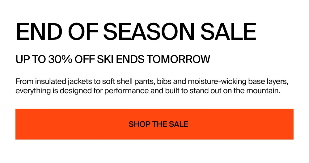 Shop up to 30% off Ski
