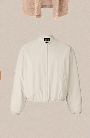 Faux Leather Premier Bomber