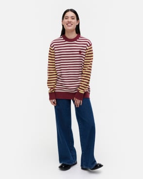 Pehmyt Tasaraita Kioski wool jumper