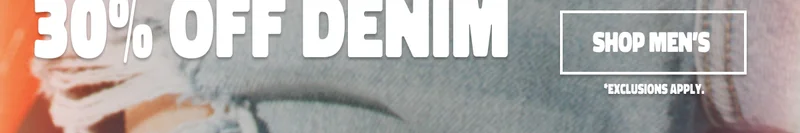 30% off Denim Shop Men's