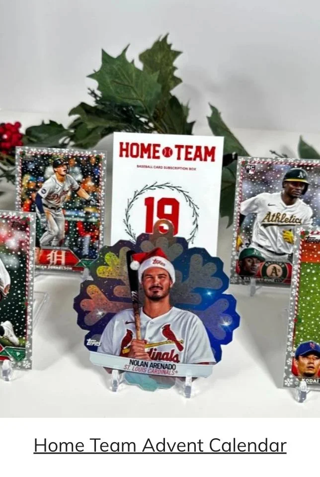 Baseball Card Advent Calendar