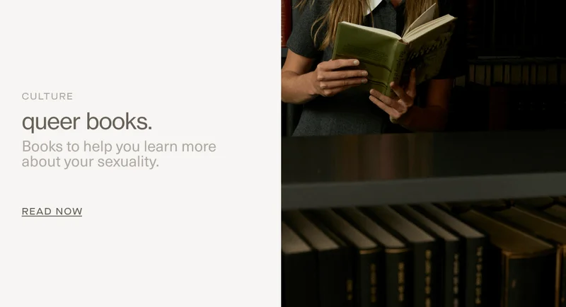 CULTURE | queer books. | Books to help you learn more about your sexuality. | Read Now