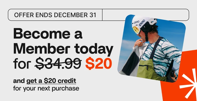 Become a member for $20 and receive $20 for your next purchase.
