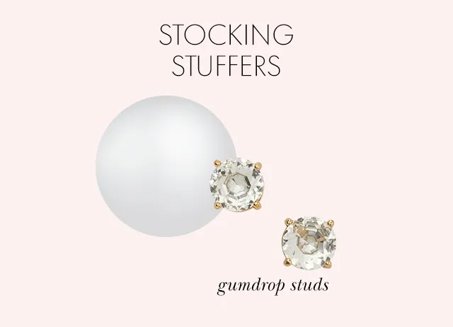 Stocking Stuffers gumdrop studs