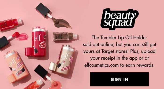 The Tumbler Lip Oil Holder sold out online, but you can still get yours at Target stores & online. The Tumbler Lip Oil Holder sold out online, but you can still get yours at Target stores & online.