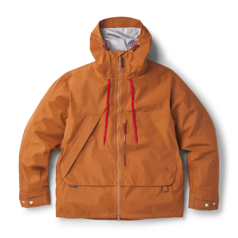 Image of Cascade Crest Packable 3L GTX Jacket Glazed Ginger - M