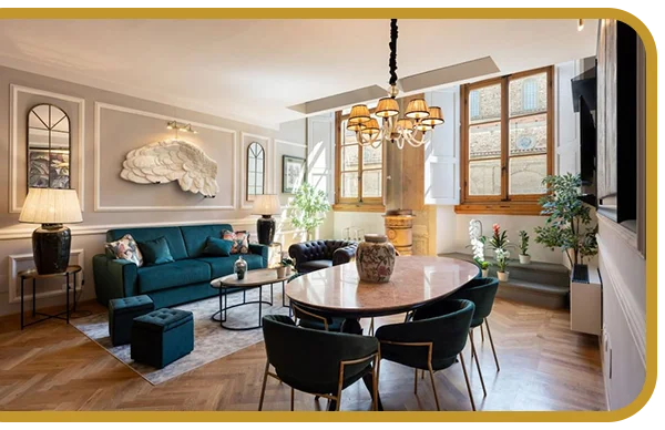 Enjoy modern comfort in Florence, Italy.